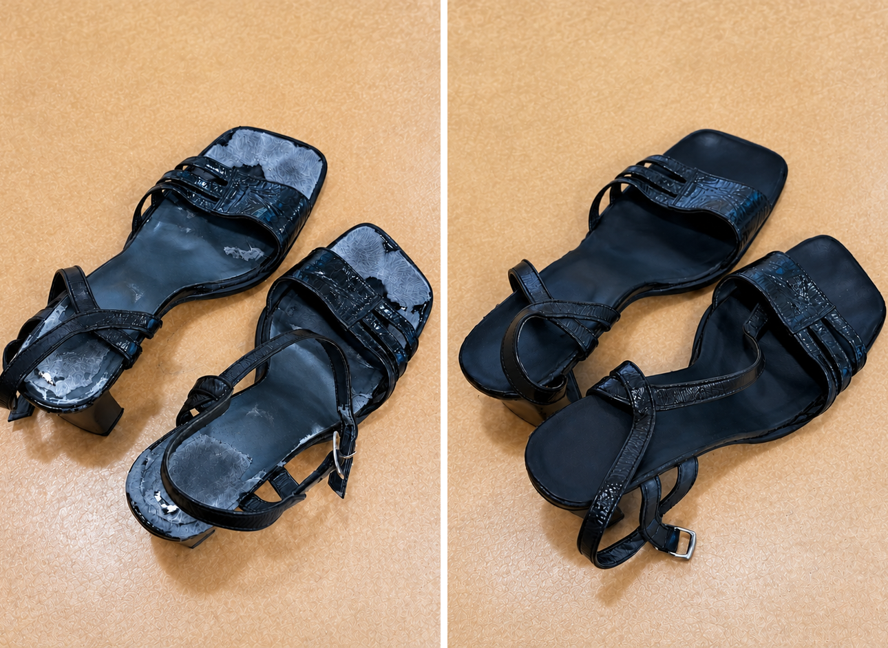 Heeled Sandals - Insole Restoration